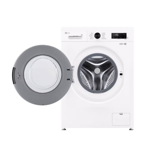 LG F4X1009NWK elöltöltős mosógép, 9 kg, Wifi, gőz, inverter motor, 60x55x85 cm