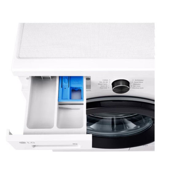 LG F4X1009NWK elöltöltős mosógép, 9 kg, Wifi, gőz, inverter motor, 60x55x85 cm