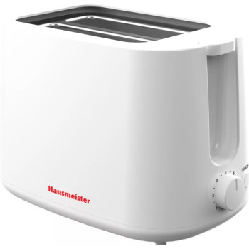 Hausmeister HM 6562W kétszeletes kenyérpirító, 750W, fehér szín 