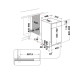 Whirlpool WH6PB10BS7A0 beépíthető kezelőpaneles mosogatógép, 10 teríték, 3 kosár, automatikus ajtónyitás, 44.8x55.5x82 cm