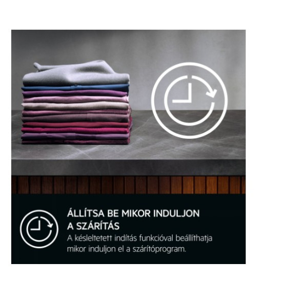 AEG TR718BE hőszivattyús szárítógép, 8 kg, 59.6x63.8x85 cm 