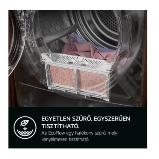 AEG TR718BE hőszivattyús szárítógép, 8 kg, 59.6x63.8x85 cm 