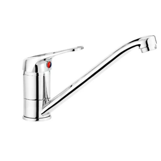 Deante BYU 060M egykaros mosogató csaptelep, 5908212002155, króm szín