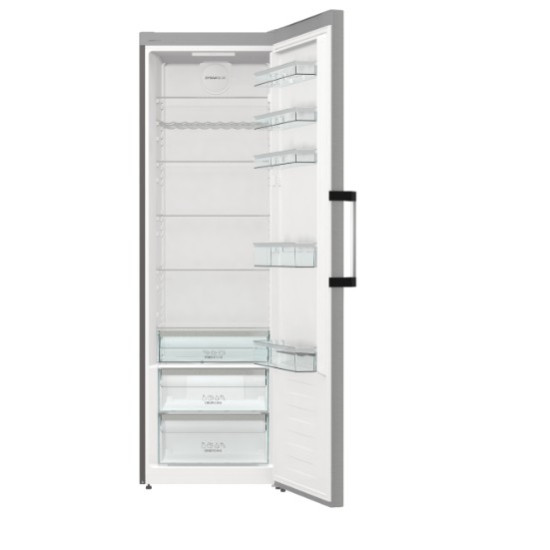 Gorenje R619DAXL6 egyajtós hűtőszekrény, 398L, inverter kompresszor, 59.5x66.3x185 cm, inox 