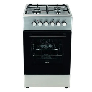 MPM MPM-56-KGM-06E kombinált tűzhely, 46L, 50x60x85 cm, inox 
