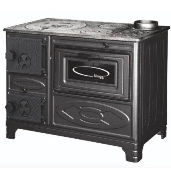 Hunor 305/304 XL sparhelt (jobbos), 9kW, fekete szín 