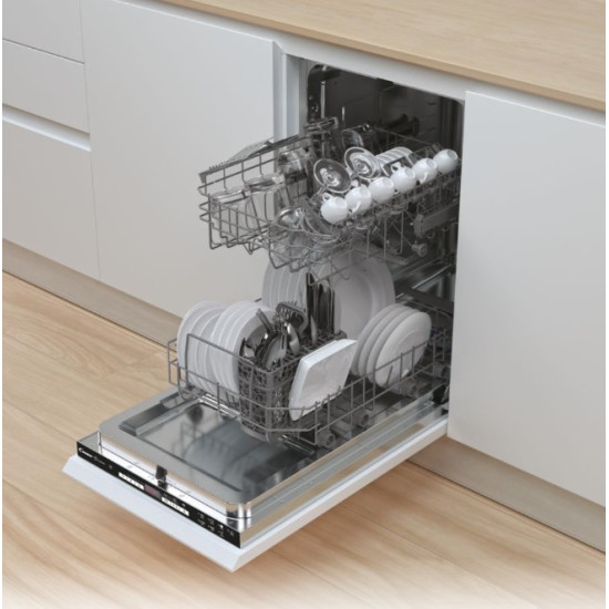 Candy CDIH 2D949 teljesen beépíthető mosogatógép, 9 teríték, 44.8x55.9x81.6 cm