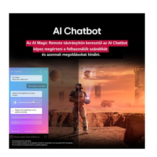 LG 65NANO81A3A NanoCell AI 4K UHD Smart LED TV, 65", 165.1 cm 