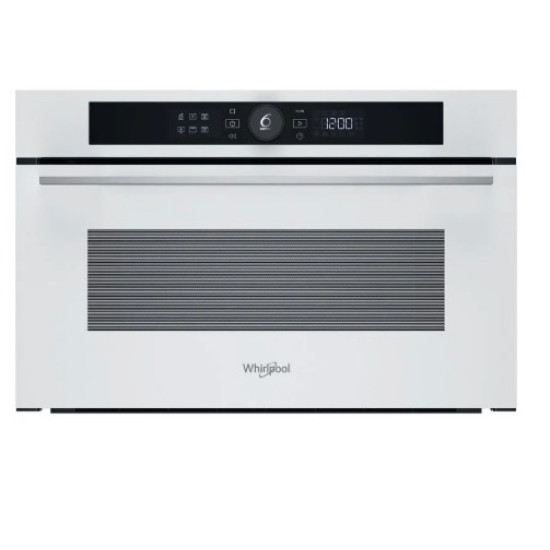 Whirlpool WMD54MW beépíthető mikrohullámú sütő, 31L, Crisp funkció, 64.5x63x48 cm, fehér szín 