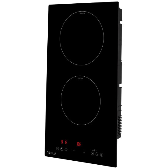Tesla HI3201MB beépíthető indukciós domino 2 főzőzónás kerámialap, 52x28.8x5.9 cm