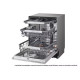 LG DB476TXS teljesen beépíthető mosogatógép, 14 teríték, inverter motor, Wifi, automatikus ajtónyitás, 3 kosár, 59.8x55.4x81.5 cm, inox