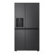 LG GSJC41EPPE side by side hűtőszekrény, 420/221L, Smart Inverter Kompresszor, 91.3x73.5x179 cm, essence matt fekete szín
