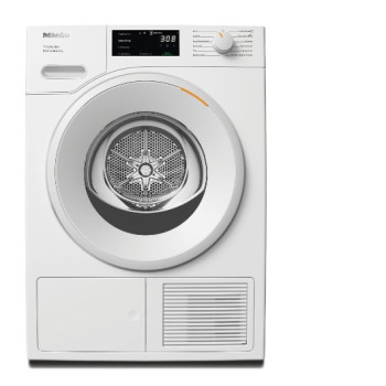 Miele TSD643WP EcoSpeed hőszivattyús szárítógép, 9 kg, inverter motor, 59.6x64.3x85 cm 