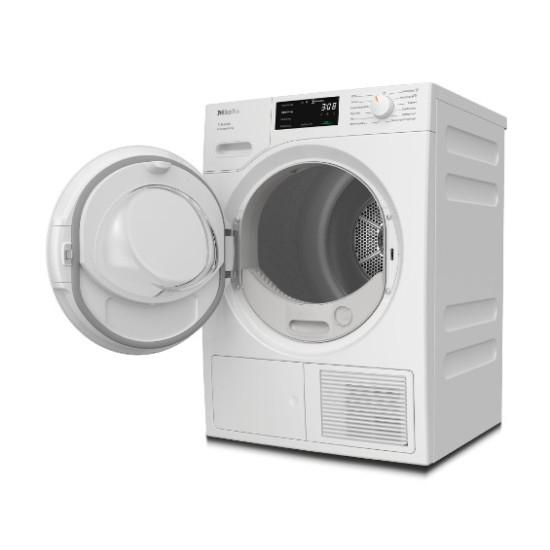 Miele TSD643WP EcoSpeed hőszivattyús szárítógép, 9 kg, inverter motor, 59.6x64.3x85 cm 