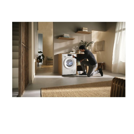 Miele TSD643WP EcoSpeed hőszivattyús szárítógép, 9 kg, inverter motor, 59.6x64.3x85 cm 