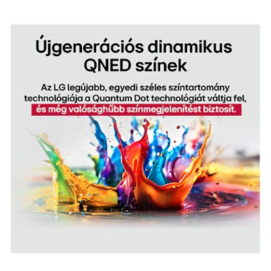 LG 65QNED70A6A 4K UHD AI Smart QNED TV, 65", 165.1 cm 