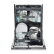 Candy CI 6C4F1PA  teljesen beépíthető mosogatógép, 16 teríték, 3 kosár, inverter motor, Wifi, automatikus ajtónyitás, 59.7x55.5x81.8 cm