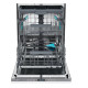 Candy CI 6C4F1PA  teljesen beépíthető mosogatógép, 16 teríték, 3 kosár, inverter motor, Wifi, automatikus ajtónyitás, 59.7x55.5x81.8 cm