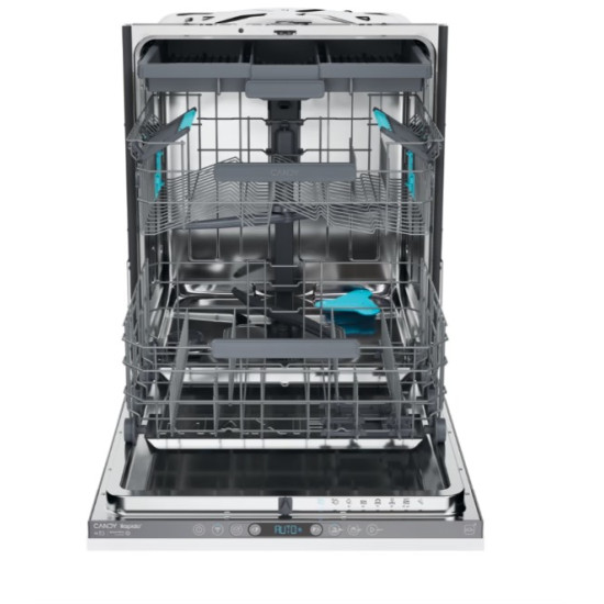 Candy CI 6C4F1PA  teljesen beépíthető mosogatógép, 16 teríték, 3 kosár, inverter motor, Wifi, automatikus ajtónyitás, 59.7x55.5x81.8 cm