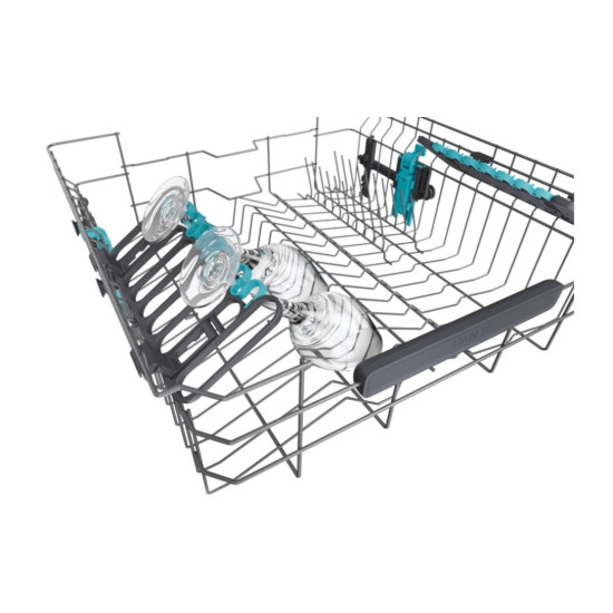 Candy CI 6C4F1PA  teljesen beépíthető mosogatógép, 16 teríték, 3 kosár, inverter motor, Wifi, automatikus ajtónyitás, 59.7x55.5x81.8 cm