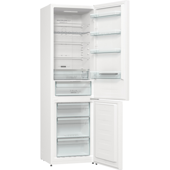 Gorenje NRK620DA2W4 No Frost Plus alulfagyasztós kombinált hűtőszekrény, inverter kompresszor, 235/96L, 60x59.2x200 cm