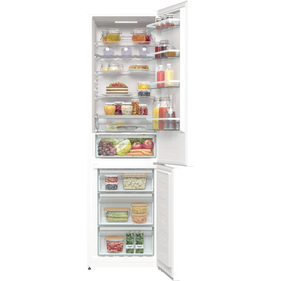 Gorenje NRK620DA2W4 No Frost Plus alulfagyasztós kombinált hűtőszekrény, inverter kompresszor, 235/96L, 60x59.2x200 cm