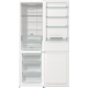 Gorenje NRK620DA2W4 No Frost Plus alulfagyasztós kombinált hűtőszekrény, inverter kompresszor, 235/96L, 60x59.2x200 cm