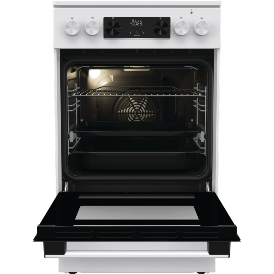 Gorenje GECS5C70WA gőzfunkciós kerámialapos tűzhely, 70L, 50x59.4x85 cm