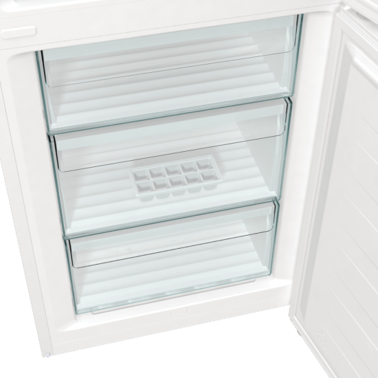 Gorenje NRK620DA2W4 No Frost Plus alulfagyasztós kombinált hűtőszekrény, inverter kompresszor, 235/96L, 60x59.2x200 cm