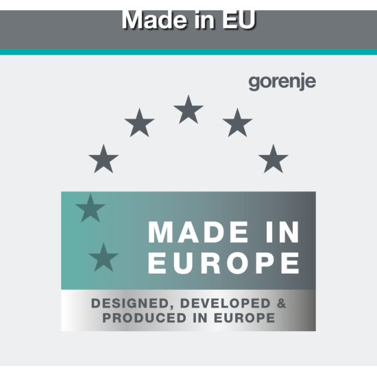 Gorenje WNS14A4TWIFI elöltöltős mosógép, Wifi, gőz, 10 kg, inverter motor, 60x61x85 cm