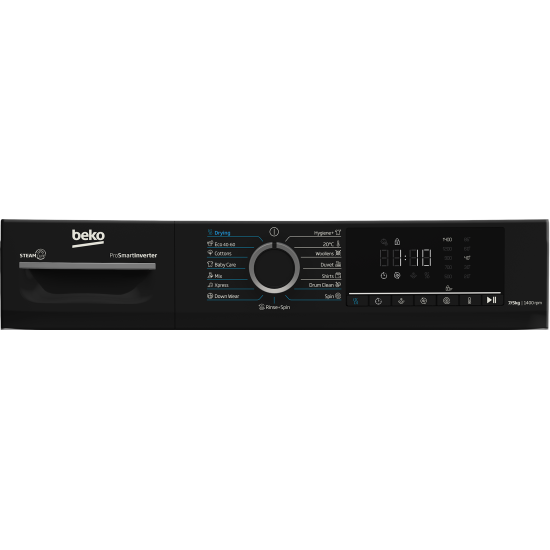 Beko BMM5DFO5741WPB mosó-szárítógép, 7/5 kg, inverter motor, 60x52x84.7 cm