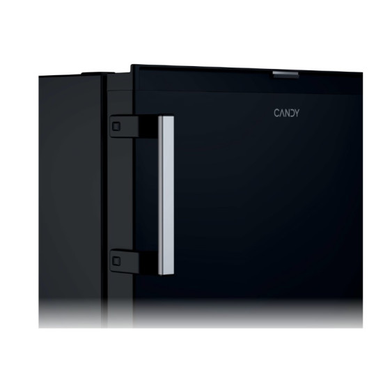 Candy CNUQ2L58EBH fagyasztószekrény, 90L, 54.5x57x86 cm, fekete szín 