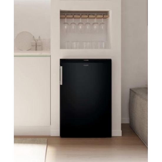 Candy CNUQ2L58EBH fagyasztószekrény, 90L, 54.5x57x86 cm, fekete szín 