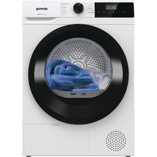 Gorenje D2HNE9D hőszivattyús szárítógép, 9 kg, 59.5x59x84.5 cm 