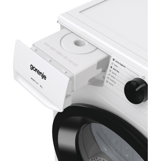 Gorenje D2HNE9D hőszivattyús szárítógép, 9 kg, 59.5x59x84.5 cm 