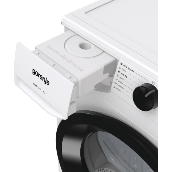 Gorenje D2HNE7E hőszivattyús szárítógép, 7 kg, 59.5x51x84.5 cm