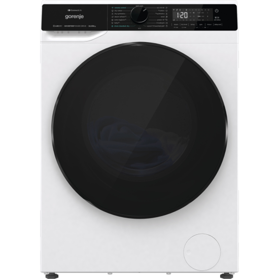 Gorenje WD2PA1X64ADW mosó-szárítógép, 10.5/6 kg, inverter motor, Wifi, gőz, 59.5x59x84.5 cm 