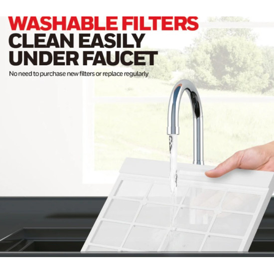 Honeywell HF09CESWK mobil klíma, 2.6kW, hűtés,párátlanítás, ventillálás, fehér szín 