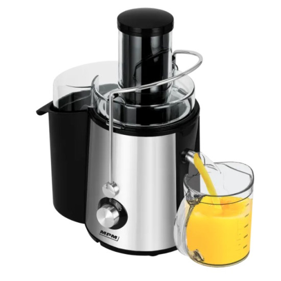 MPM MSO-18M gyümölcscentrifuga, 1000W, ezüst szín 