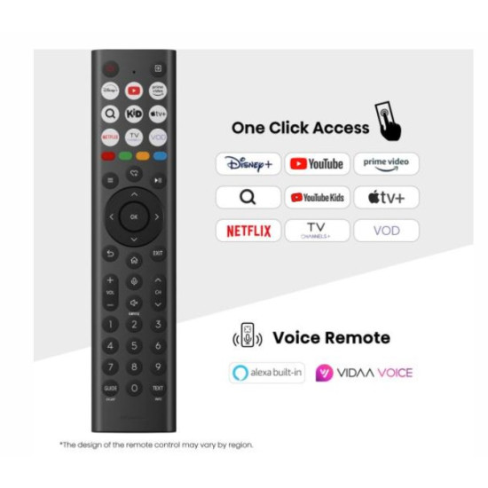 Hisense 58A6Q 4K UHD Smart LED TV, 58", 147.32 cm