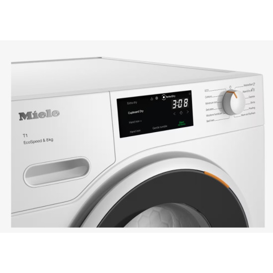 Miele TWF 760WP EU1 LW Ecospeed, hőszivattyús szárítógép, 8 kg, inverter motor, 59.6x64.3x85 cm