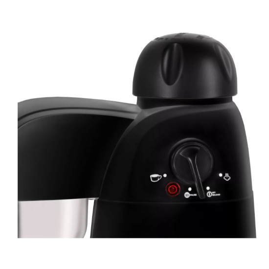 Amica CD 1012 presszó kávéfőző, 800W, 2-4 személyes, fekete szín 