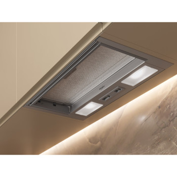 Whirlpool WSK64FLSX kürtőbe építhető konyhai elszívó, 28x56.4x23.7 cm, inox szín 