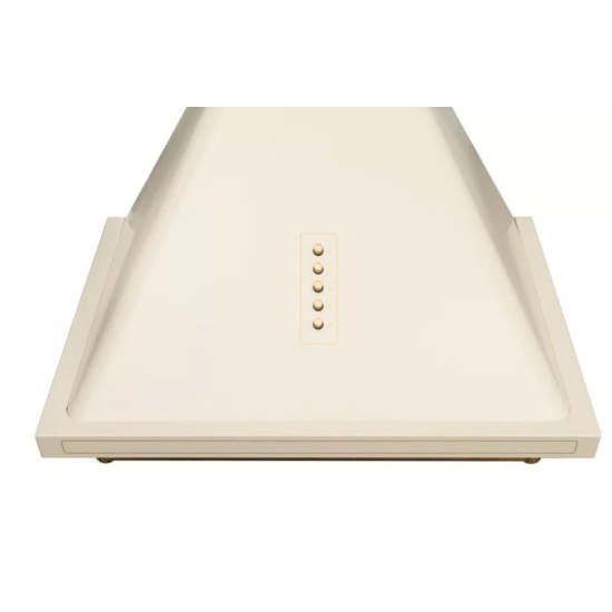 Amica OKC6212RM beépíthető kürtös konyhai elszívó, 60x50x104 cm, elefántcsont szín 