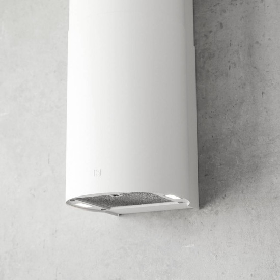 Sirius MO-209 falra szerelhető hengeres elszívó, fehér szín