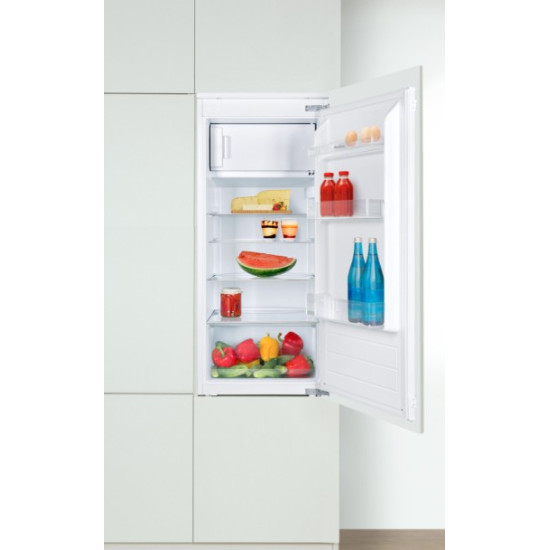 Amica BM210.4i beépíthető egyajtós hűtőszekrény, 163/16L, 54x54x122.1 cm