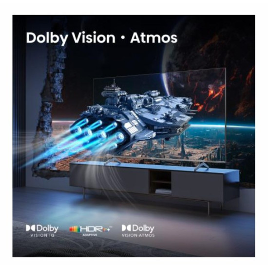 Hisense 85E7QPRO 4K UHD Smart Gamer QLED TV, 85", 215.9 cm 