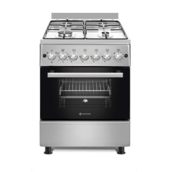 Novacook F6B40EF INX kombinált tűzhely,inox,66L