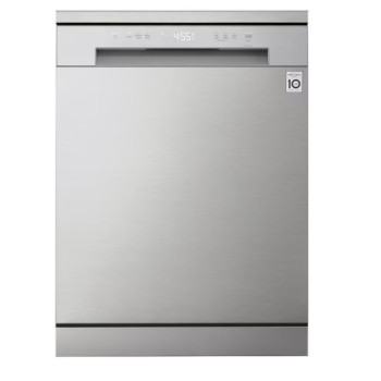 LG DF142FV mosogatógép, 14 teríték, inverter motor, 60x60x85 cm, prime ezüst szín 