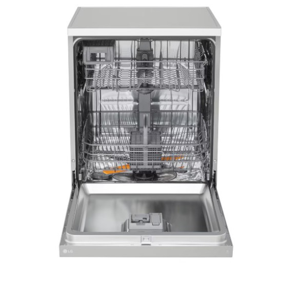 LG DF142FV mosogatógép, 14 teríték, inverter motor, 60x60x85 cm, prime ezüst szín 